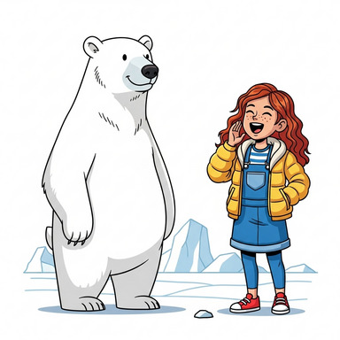 She had to warn Santa! So Marie pulled herself together and shouted: "Yes! Guard! Good guard!"