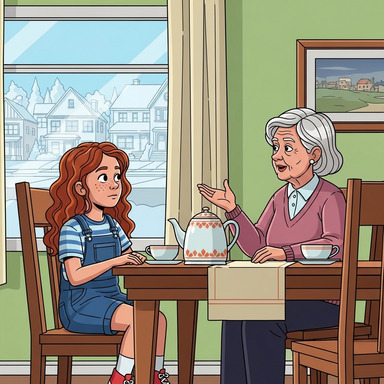 "Our family is full of heroes,” her grandmother explained. "You have a great destiny!"