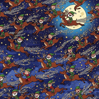 And the tinsel drop was just silly.