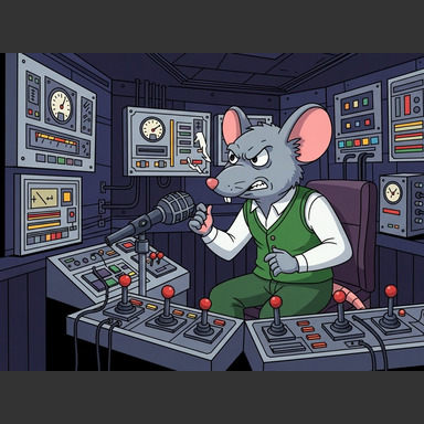 "What do you mean, old man?" said Olaf the Tankbuilder-Mouse. "I got turned into a mouse and the elves and the cats chased me away."